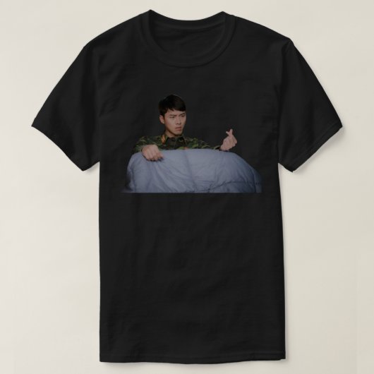 "Crash Landing On You" kdrama, Hyun Bin Tシャツ (デザイン正面)