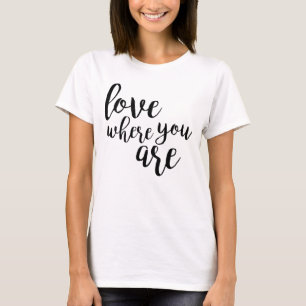 Quotable V Tシャツ