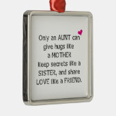 Quote叔母さん メタルオーナメント (右)