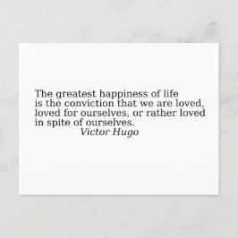 Quote about life ポストカード