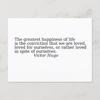 Quote about life ポストカード