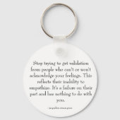 Quote about relationships. キーホルダー (正面)