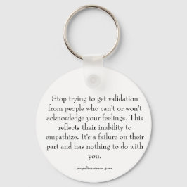 Quote about relationships.  キーホルダー