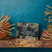 Quote about self esteem.  フォトプラーク (側面)