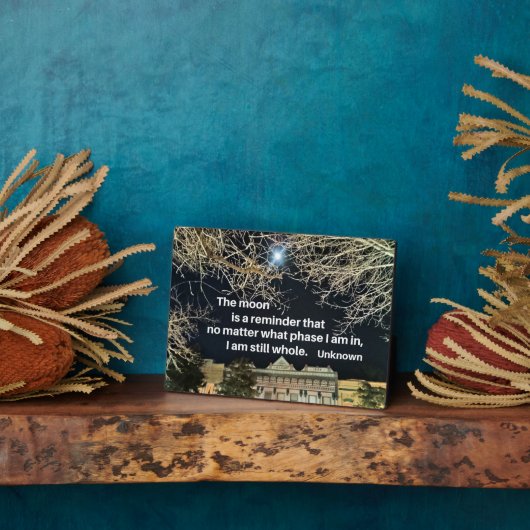 Quote about self esteem.  フォトプラーク (側面)