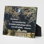 Quote about self esteem.  フォトプラーク (側面)