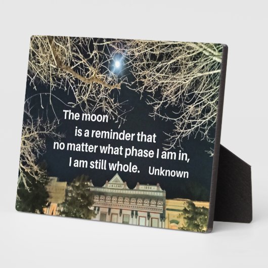 Quote about self esteem.  フォトプラーク (側面)