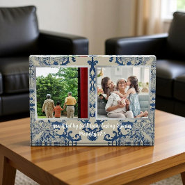 Quote and Bible Verse Vintage Pattern Photo Block フォトブロック