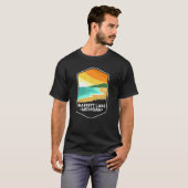 Quote Bassett Lake Loon Michigan Tシャツ (正面フル)