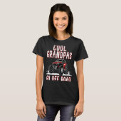 Quote Cool Grandpas Go Road UTV 4  Wheeler Tシャツ (正面フル)
