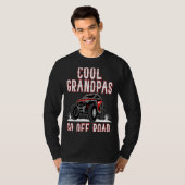 Quote Cool Grandpas Go Road UTV 4  Wheeler Tシャツ (正面フル)