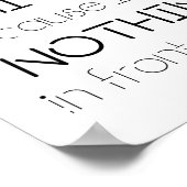 Quote - I know my future is limitless ポスター (角)