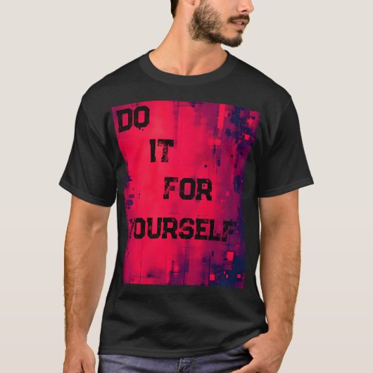 Quote Motivational  Tシャツ (正面)