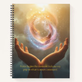 Quote of Peace Journal ノートブック (正面)