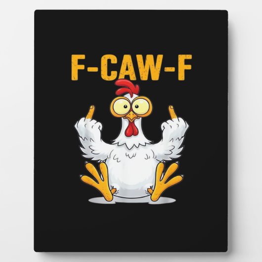 Quote Rooster Meme Classic フォトプラーク (正面)