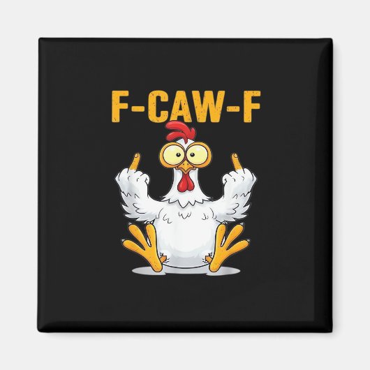 Quote Rooster Meme Classic マグネット (正面)