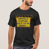 Quote Sunnyvale's Dive Bar Whiskey Sign Tシャツ (正面)