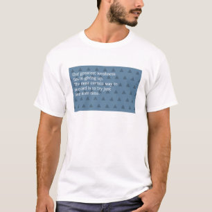 quote tシャツ