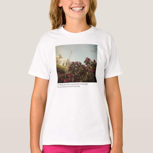 quote tシャツ (正面)