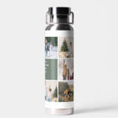 Quote Typography Family Photo Collage Template ウォーターボトル (背面)