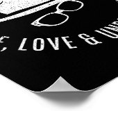 Quote What's So Funny bout Peace Love And Understa ポスター (角)