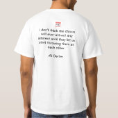 QuoteableTees Tシャツ (裏面)