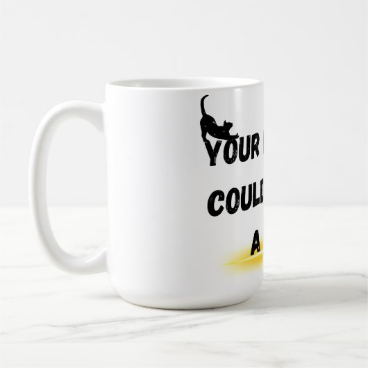 quotes コーヒーマグカップ (左)