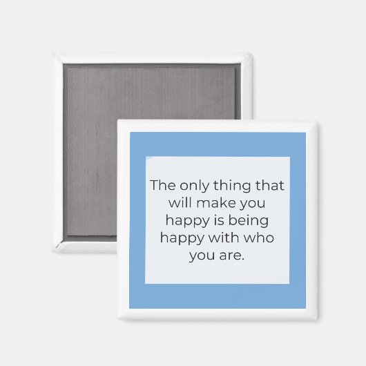 Quotes about life マグネット (正面/裏面)