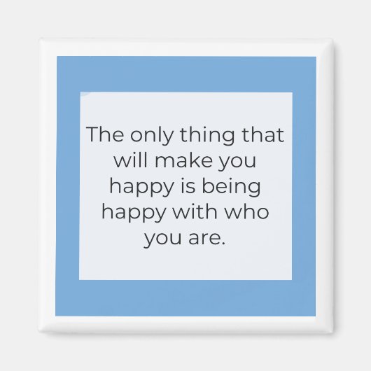 Quotes about life  マグネット (正面)