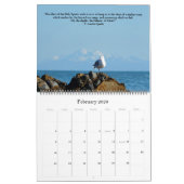 Quotes for Life calendar Option A カレンダー (2月 2026)