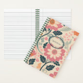 "Quotes" Pink 60s Vibes引用文誌 ノートブック (内側)