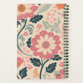 "Quotes" Pink 60s Vibes引用文誌 ノートブック (裏面)