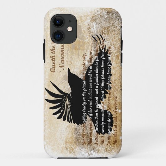 Quoth Nevermoreワタリガラスエドガー・アラン・ポーiphone5 Case-Mate iPhoneケース (裏面)