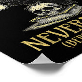 Quoth The Raven Nevermore Before Coffee Funny Quot ポスター (角)