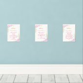 Quranic Wall Art Set  (ウッドフロア)
