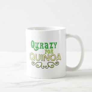 Qurazy for Quinoa © - 面白いキノア スラングン コーヒーマグカップ