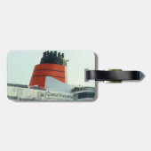 QVの積み重ねの荷物のラベル ラゲッジタグ (裏面横)