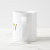 QWERTY ジャンボコーヒーマグカップ (裏面)