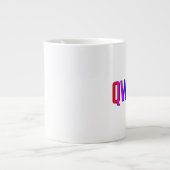 QWERTY ジャンボコーヒーマグカップ (正面)
