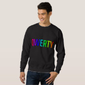QWERTY スウェットシャツ (正面フル)