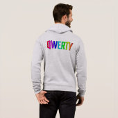 QWERTY パーカ (裏面フル)