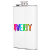 QWERTY フラスク (左)