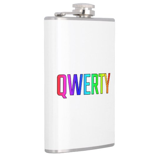QWERTY フラスク (右)
