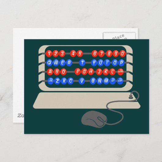 QWERTY B.C. ポストカード (正面/裏面)