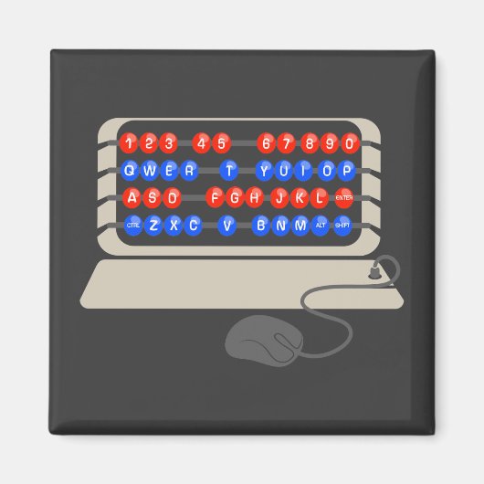 QWERTY B.C. マグネット (正面)