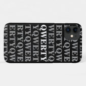 QWERTY iPhone 11ケース Case-Mate iPhoneケース (裏面(横))