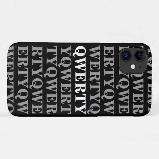 QWERTY iPhone 11ケース Case-Mate iPhoneケース (裏面(横))