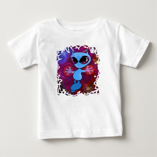 QwibyベビーTシャツ ベビーTシャツ (正面)