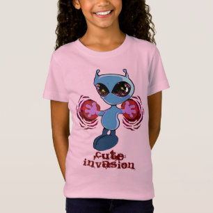Qwiby:かわいい侵入幼児Tシャツ Tシャツ