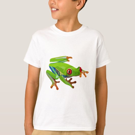 Rはアカガエル Tシャツ (正面)